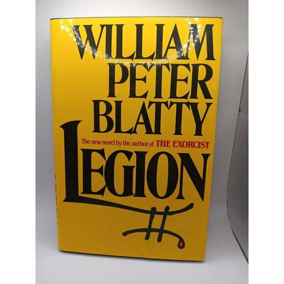 LEGION ~ William Peter Blatty, 1st Edition HC- The Exorcist Sequel **Read Desc** - Picture 1 of 14